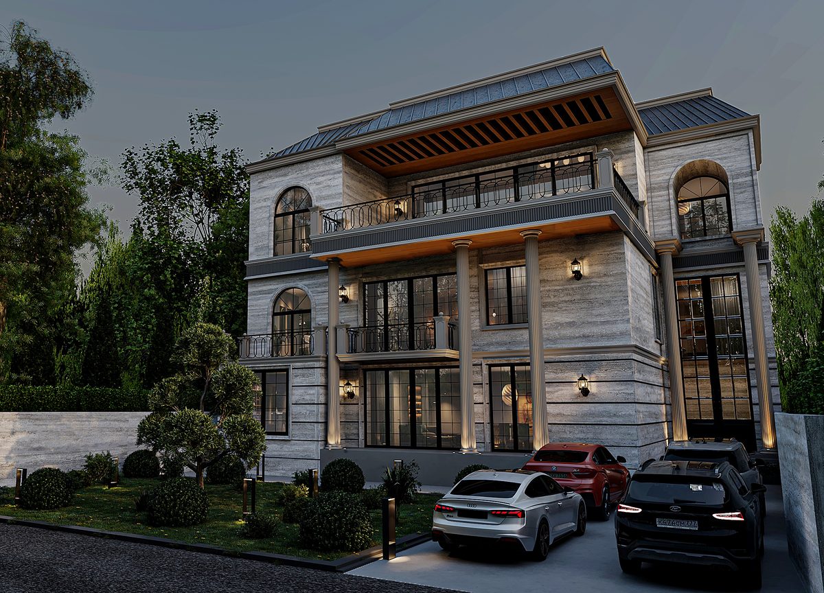 Neoclassical Villa — Side